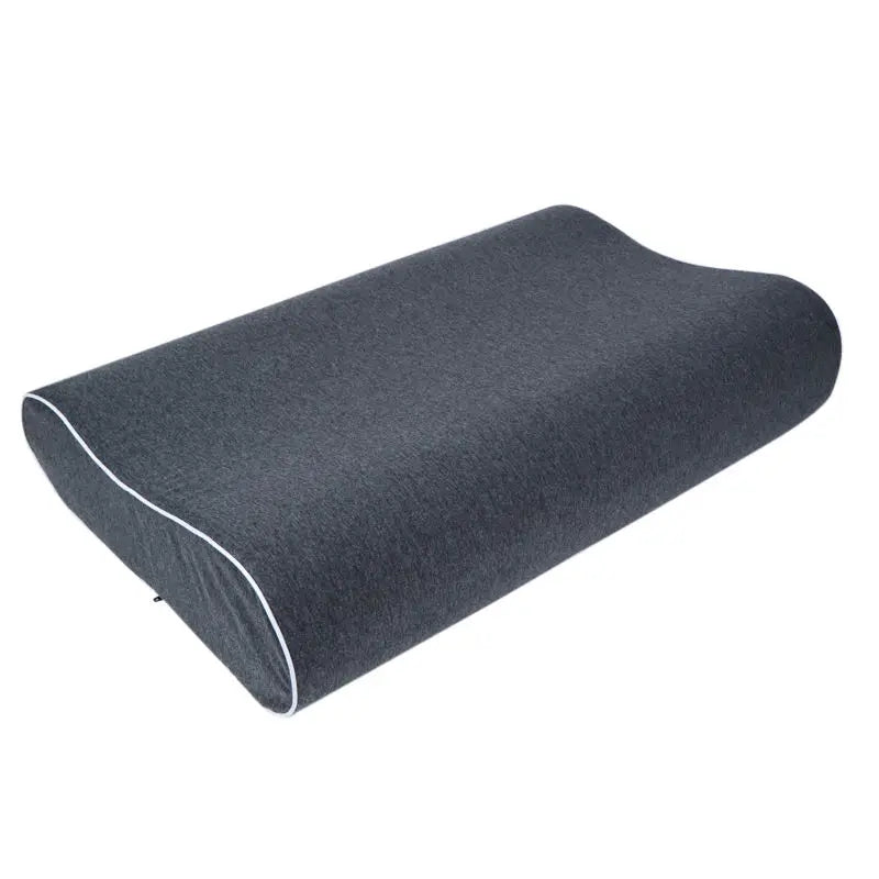 Wholesale Popular Orthopedic Contour Shape Slow Rebound Three Layer Adjustable Cervical Memory Foam Bed Pillows for Neck Pain