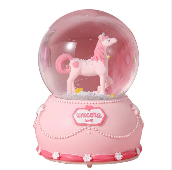 Birthday Present Dream Girl Unicorn Music Box Creative Music Box