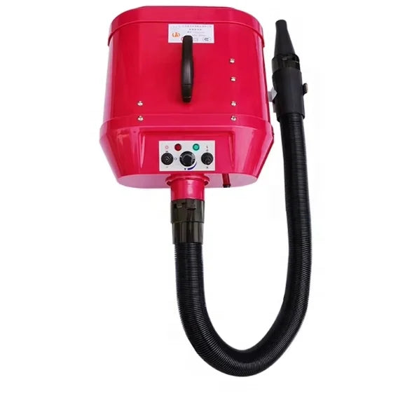 USMILEPET Wall-mounted Double Motor Adjustable Powerful Wind Speed Pet Blower Dog Grooming Hair Dryer for Pet Hair Salon