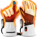 Professional USB Rechargeable Ski Gloves Electric Heated Waterproof Insulated Hand Warmer for Winter Touch Screen WASOTO WG004