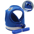 Cheap Soft Reflective Breathable Polyester Button Closure Vest-style Pet Chest Strap Dog Harness for Walking