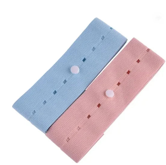 Stock 6cm Medical Disposable Fetal Monitor Belt Latex-Free Adjustable Buttonhole CTG Abdominal Straps for Maternity Hospital