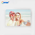 Carved Heart Design Blank Aluminum Sublimation Sheets Photo Panels Frame White LBH-024