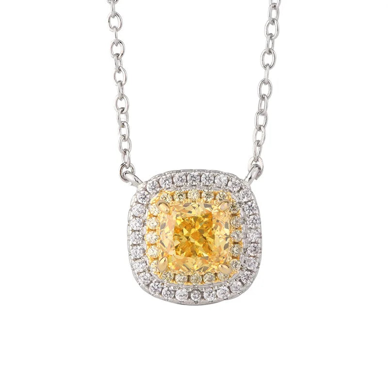 Fashion Senior Rich Classic Women's Jewelry Set High Carbon Ice Cut Brass Zircon Gold Plated Anniversary Dress Matching