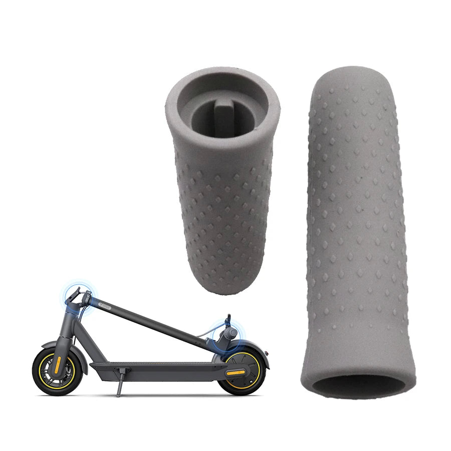 2pcs Black or Grey Non-slip Rubber Grips Handle Grips for Ninebot G30 MAX Electric Scooter Parts Accessories