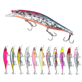 12cm 15g Artificial ABS Hard Plastic Bait Long Casting Minnow Fishing Lures