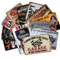 Custom Plaque Vintage Retro Tin Sign Tin Signs Vintage Retro Car Motorcycle Oil Metal Signs for Wall Decoration