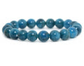 Blue Apatite Bracelet 8mm Apatite Natural Stone Beads Bracelet Jewelry for Men Women Healing Beaded Bracelet