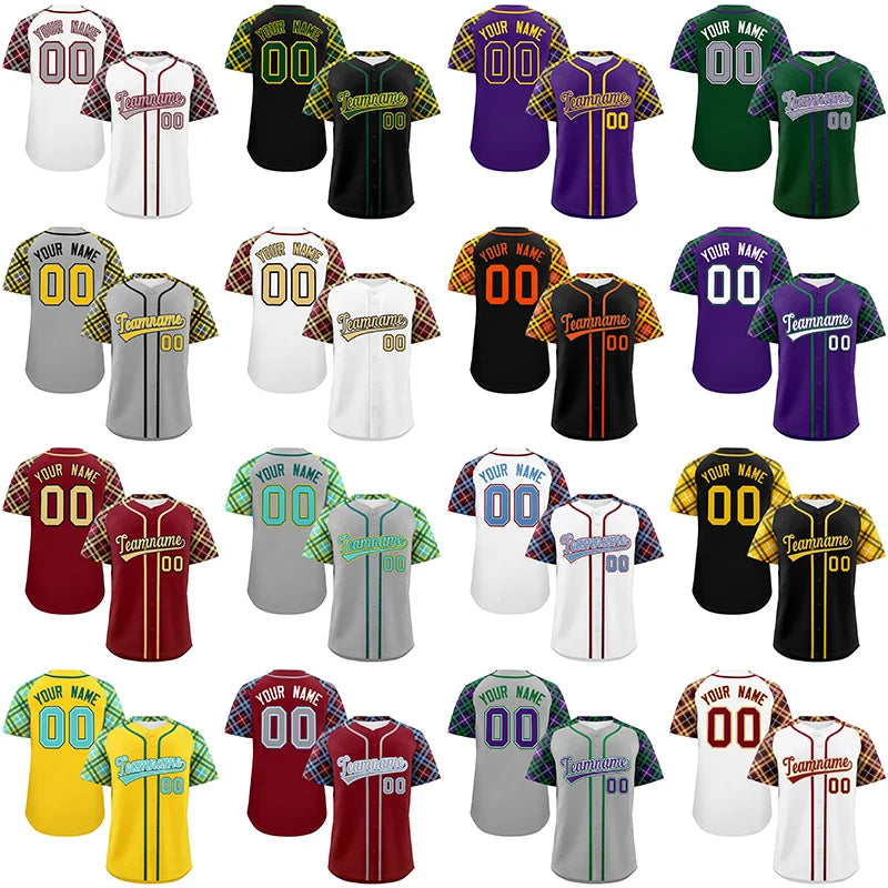 Men's Retro Baseball Jersey Solid Color V-Neck Button Sports Jersey Heat Printed Mesh Breathable Plus Size Retro Design