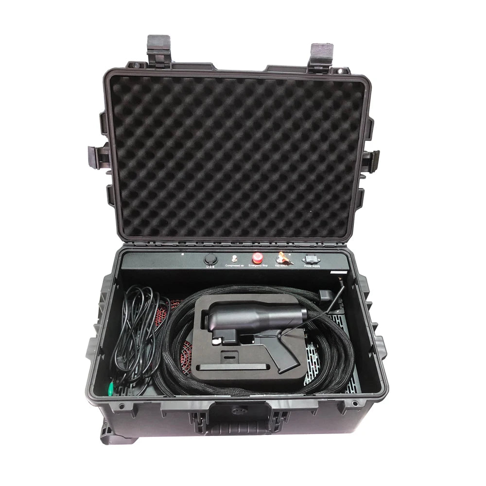 Factory Direct Supply Luggage Type Laser Cleaning Machine Rust Removal 100W 200W 300W 500W Portable Pulse Laser Cleaner