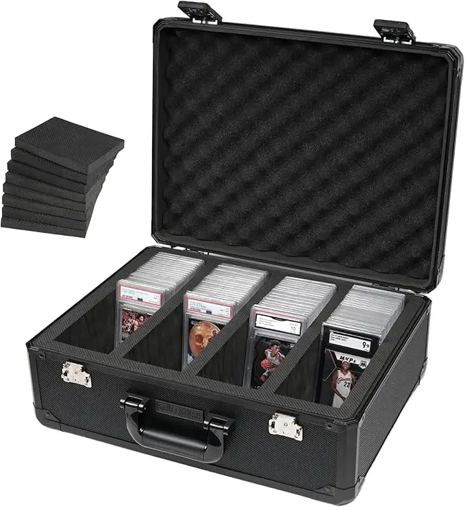 Customizable Sports Card Storage Box with Dividers for Sports Card Collection-OEM/ODM Supported