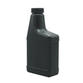 8oz HDPE Flat Black Screen Printed Screw Cap Petrol Bottle for Cars & Machines