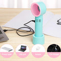 Pinky leem Wholesale Usb Charging Portable Small Fan Premade Fans Mink Eyelashes Hand Held Conditioner USB Lash Fan