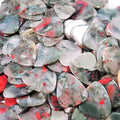 HZ Popular African Blood Stone Guitar Picks Crystal Guitar Pick