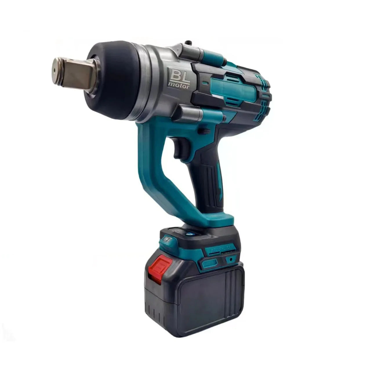 3000N.m Large Torque Heavy Duty Brushless Wrench 1"&3/4" Rechargeable Cordless Electric Impact Wrenches for Truck Tires Repair