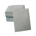 Dry Sandpaper Sanding Paper 75*100MM Hook Loop Grit 80/120/180/240/320/400/600# Sander Pads Sheet Adhesive Metal Polishing Tool