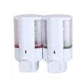 Fashion ABS Plastic Electronic Touchless Manual Contemporary Design Wall-Mounted Hand Sanitizer Soap Hotels Hospitals Bathrooms