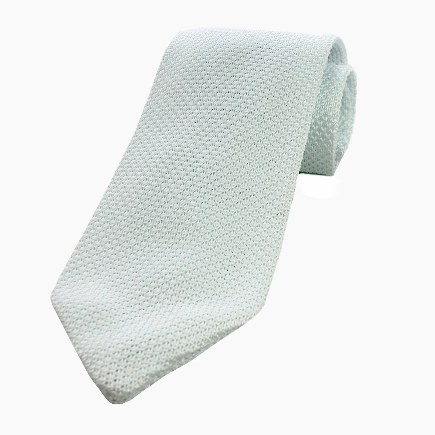 7cm Men's Polyester Knitted Custom Knit Tie Solid Color Neckties for Men Business Wedding Part