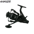 NEWMAJOR 3000-8000 Metal Spinning Fishing Reel Double Brake Smooth Casting for Freshwater/Saltwater Carp Fishing