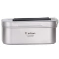 Titanium Lunch Box Mess Kit Outdoor Camping Cookware Bento Box Camping Accessories