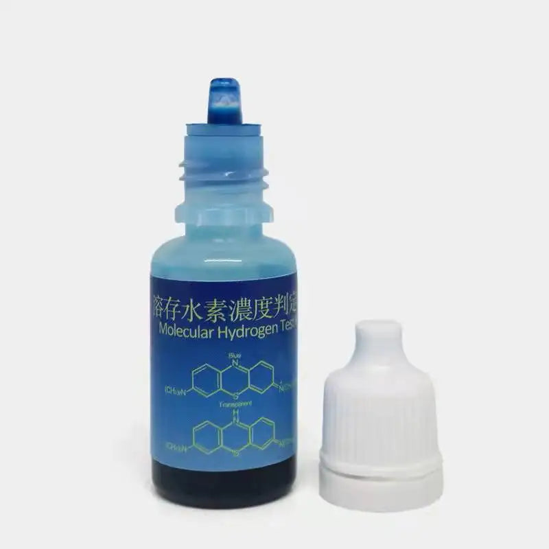 Blue Drops for Hydrogen Water Generator Bottle Hydrogen Machine Tester Dissolved Hydrogen Test Reagent
