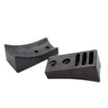 Chair Feet Tube Pads Non-Slip Office Stool Foot Opening Cushion Covers Steel Tube Clamps Prong Floor Protectors