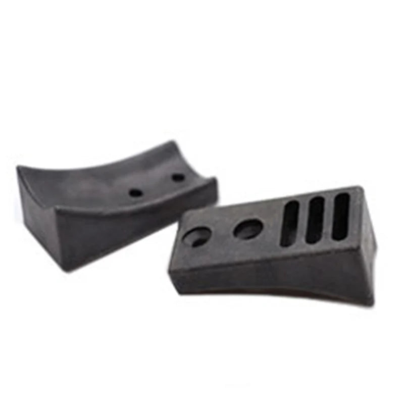 Chair Feet Tube Pads Non-Slip Office Stool Foot Opening Cushion Covers Steel Tube Clamps Prong Floor Protectors