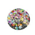 Shiny Shell Flower Sequins Rhinestone Pearl Round Color Beads for Nails Shaker Card Making Supplies