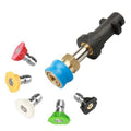 Copper Material Long and Short Water Gun Nozzle Brass Joint Spray Gun Accessories