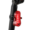 Howlighting USB Rechargeable Waterproof Night Safety Tail Warning Rear Bike Light LED Bicycle Rear Light