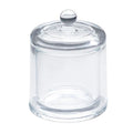Wholesale Luxury Glass Dome Bell Lid Candle Jar Home Decorative Jewelry Storage Container Clear Glass Scented Candle Holder