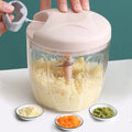 Salad Mini Commercia Manual Food Processor Stainless Steel Vegetable Garlic Grinder Cutter Onion Chopper for Veget