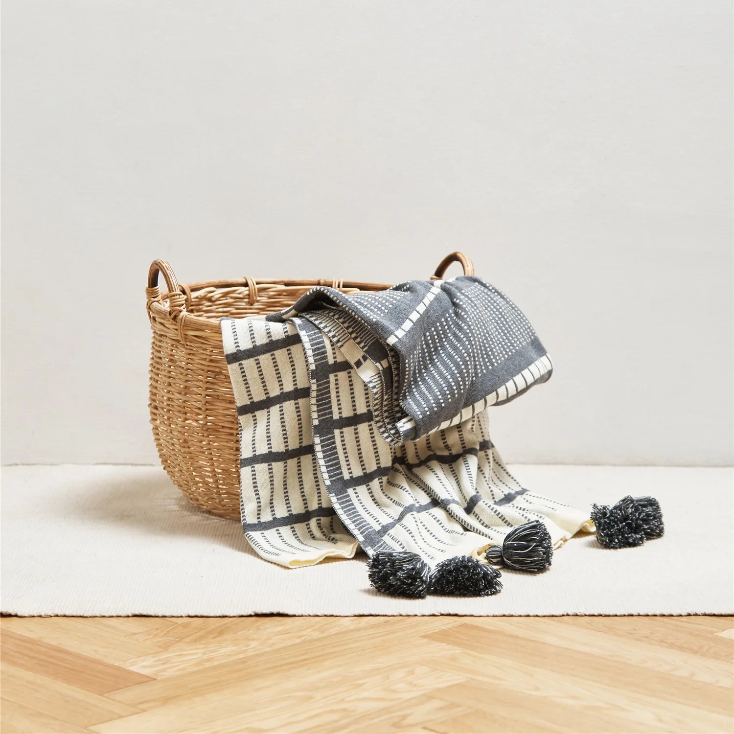 Cotton Throw Blanket Jls Tassel Throw for Sofa Bedding Luxury  Boho Blanket Travel Blanket