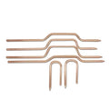 Custom Copper Tube D3 D4 D5 D6 D8 D10 D12 Flattening Bending Sintering Composite Braided Heat Pipe Used for Radiators Cpu Cooler