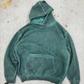 Men's 100% Cotton Lined Anti-Wrinkle Heavyweight 420Gram Retro Wax Dyed Hooded Sweater Loose Fit Warm Washed Street Hoodies