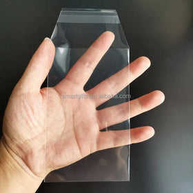 Plastic Graded Adhesive Card Sleeves Standard Perfect Fit Card Sleeves Graded Card Slabs Sleeves