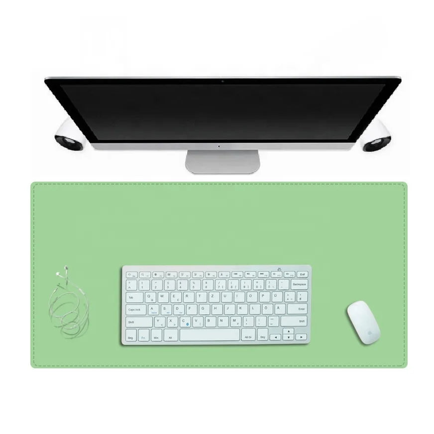Factory Price 120x60cm Large Mouse Pad PU Leather Gaming Mousepad Shenzhen Factory Waterproof Antifouling Waterproof Desk Pads