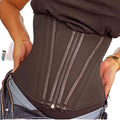 Wholesale 15 Bone Correction Vest Style Abdomen Waist Belt Jersey Zipper Buckle Hourglass Body Shaping Top Wrap Waist Cincher