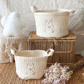 Spring New Diaper Bags Toy Storage Bag Cotton Embroidery Mom Bags