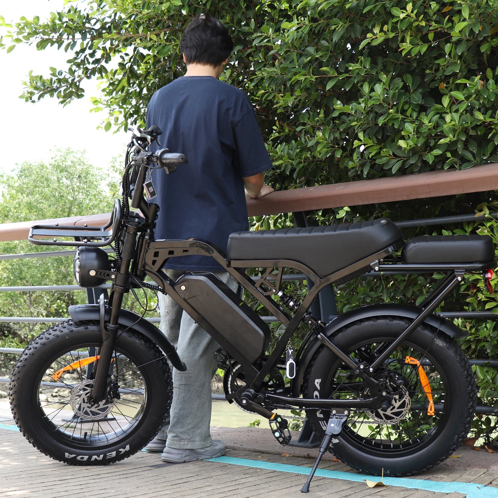 Vomo X80 Pro 25km/h Electr Bike Fatbike German Warehouse Long Range Pedal Assist Electric City Fat Tire for Men Mountain Bike