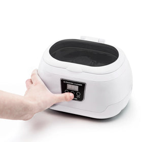GT SONIC 43KHz Hot Sale Electric 600ml Digital Ultrasonic Retainer Portable Cleaner for Household Use with Dentures Cleaning