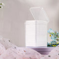 200 Pcs Lint-free-Wipe 100% Cotton Custom Logo Disposable Nail Polish Eyelash Glue UV Gel Makeup Remover Double-end Nail Nail