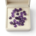 Custom-made Natural Round Amethyst Cabochon Gemstone Crystal Cabochon High-quality Bulk-customized Amethyst Gemstone Supplier