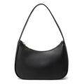 Customized Black Shoulder Bags for Women Travel Portable Fashion Bag Custom PU Waterproof Zipper Tote Handbag Mini Storage Bag