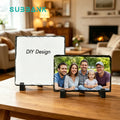 Subbank Sublimation Slate Wholesale Blank Photo Frame Coated Sublimation Rock Slate
