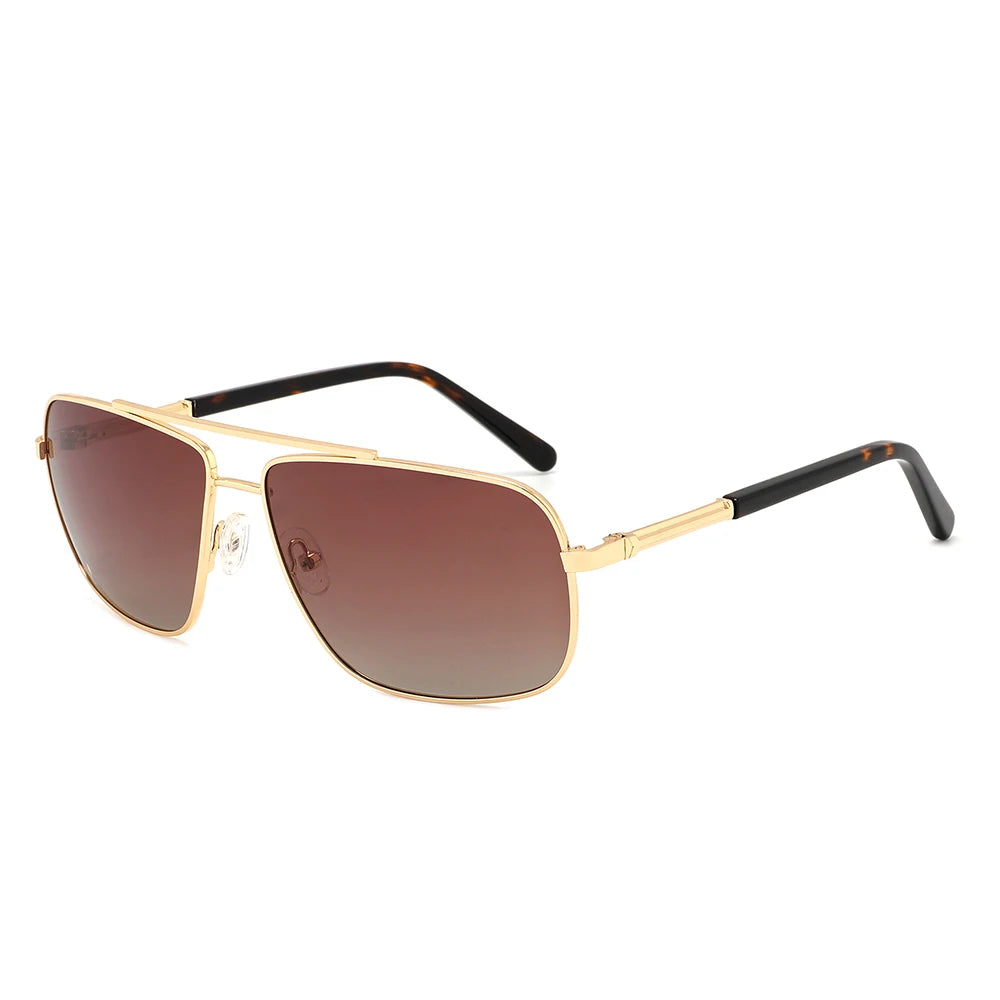 VIFF GLT9012 Wholesale Vintage Stainless Steel Polarized Sun Glasses Men Sunglasses Custom Logo