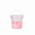 Food Grade Safe 1L PP Clear Plastic Bucket Lid Handle ISO9001 Certified Customizable OEM/ODM Silk Screen Printed Food Storage