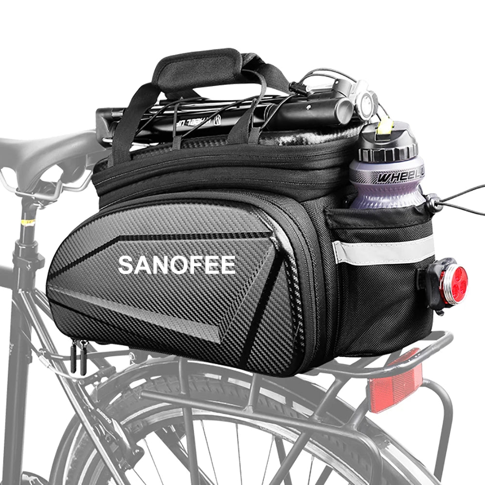 High Quality Custom Outdoor Sports Rear Rack Pannier for Bike Waterproof Bicycle Bag for Back Seat Camping & Hiking Cycling