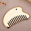 HZ OEM Large Gua Sha Stone and Facial Tools With Castor Oil for Global Digital Export Platform Brass Guasha