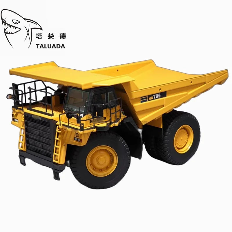 TALUADA Alloy 857 8009 1:50 Scale Model Toy Wheel Loader Mine Truck HD605 HD785 Model